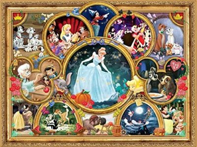 Disney Classics Classic Collage Jigsaw Puzzle, 1500 Pieces for $8.25!