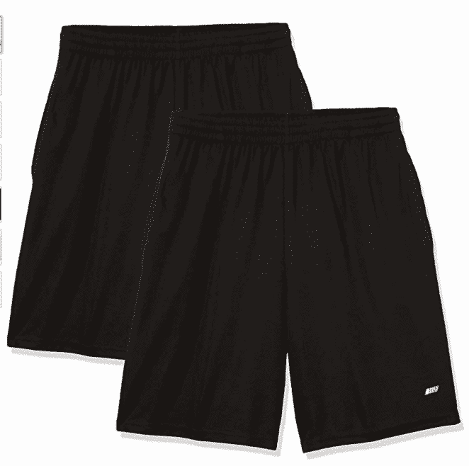 2-Pack Amazon Essentials Men’s Loose-Fit Performance Shorts $14 at Amazon