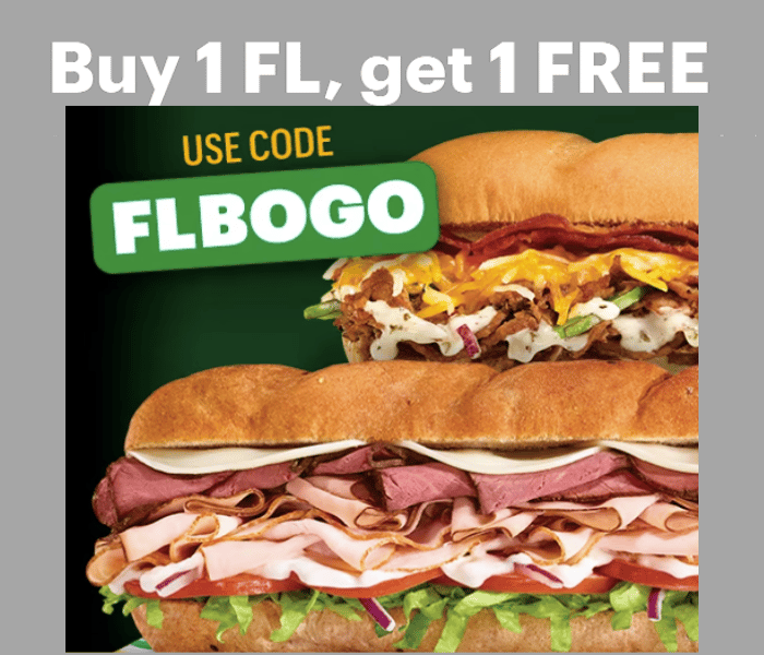 BOGO Free Footlong Sub at Subway Deals Finders