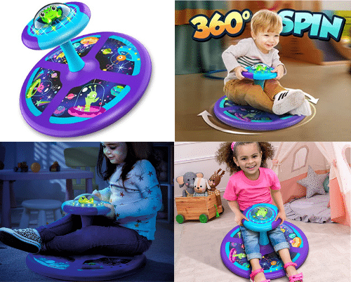  MindSprout Light-Up Space Twister