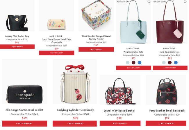 Clearance Sale at Kate Spade - Deals Finders