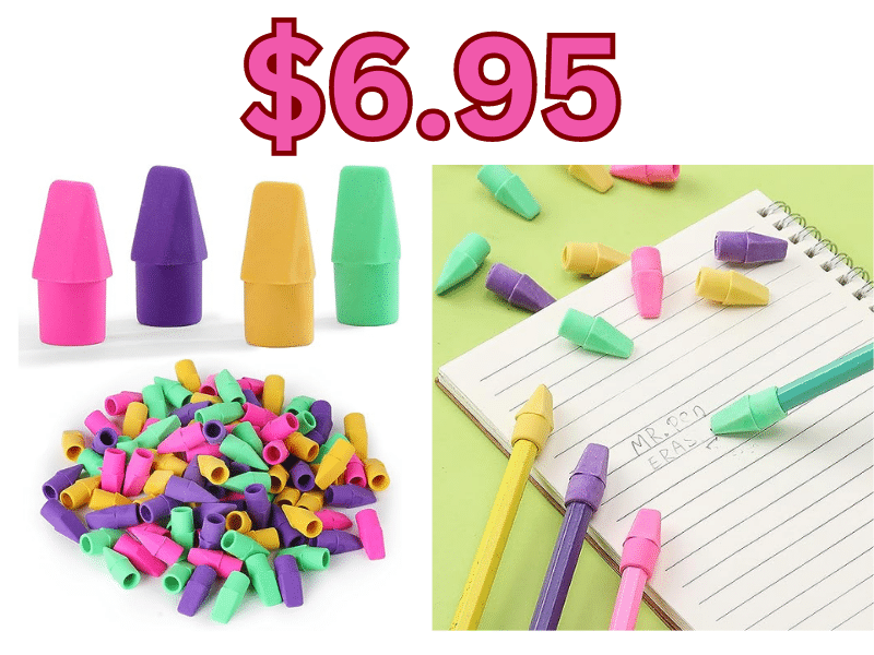 Mr. Pen- Pencil Erasers Set