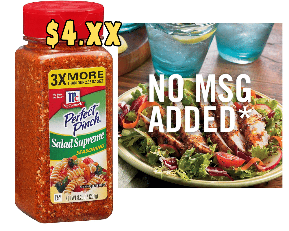 McCormick Perfect Pinch Salad Supreme Seasoning - Shop Spice Mixes