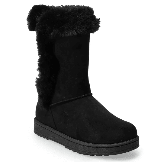 Faux-Fur Winter Boots just $10.49 (Reg $59.99) - Deals Finders