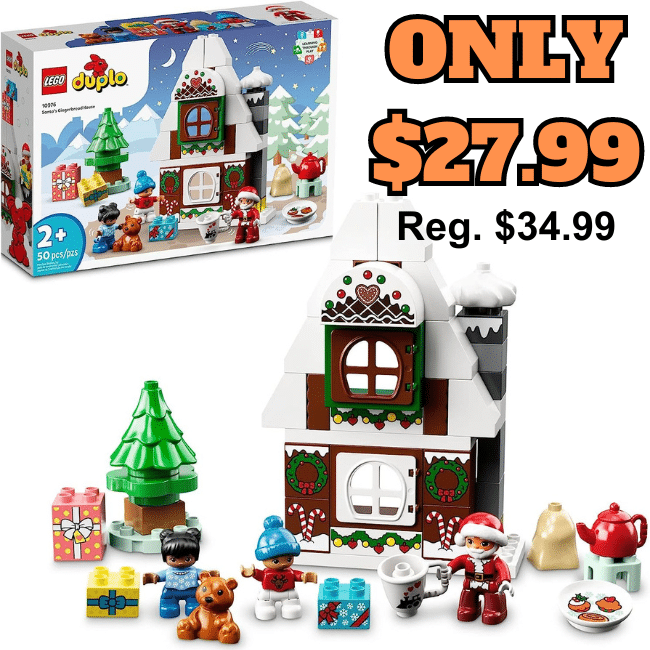 LEGO DUPLO Santa's Gingerbread House - Deals Finders