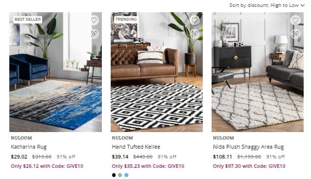 Up to 91% off nuLOOM Area Rugs at Shop Premium Outlets - Deals Finders